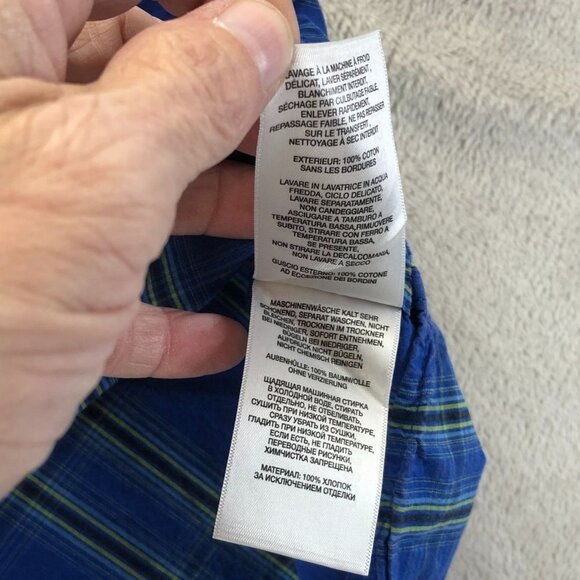 2 Columbia Mens Shirt XXL Lot Of Two Short Sleeve Plaid Omni-Shade Activewear - Picture 16 of 16